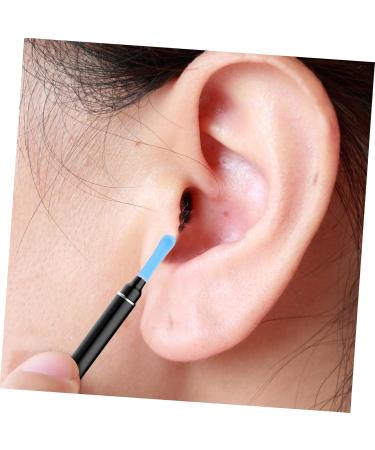 NULYLU 10pcs Ear Wax Removal Sleeves Soft Silicone Ear Cleaning Tools Gentle Replacement Accessories for Comfortable Earwax Removal Blue Color for Home Use - Buy Online on GoSupps.com
