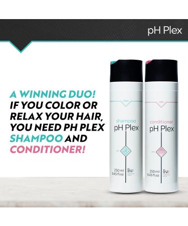 pH Plex Clean Shampoo - Bond Building Salon Quality Hair Repair - Malic Acid Infused Cruelty Free & Vegan - 250 ml for Healthy Shiny Hair - Buy Online on GoSupps.com