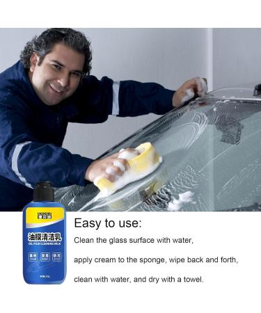WOBBLO Glass Oil Film | Cleaning Water Stains - Oil Film Remover Water Stain Cleaning Car Window Cleaning Remover - Buy Online on GoSupps.com