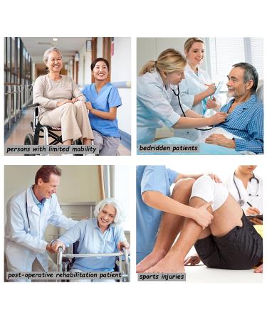 YOSINISO XXL Double-Opening Zipper Hospital Gown for Bedridden Patients - Tearaway Cotton Disability Clothing for Post Surgery, Dialysis, Rehab, Elderly, Paralysis - Men's Wheelchair Fracture Clothing - Buy Online on GoSupps.com