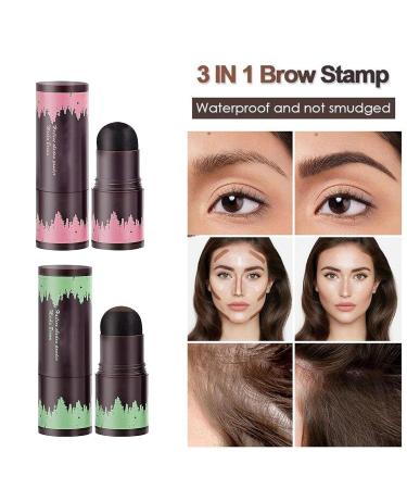 Janenisa Hairline Contouring Shadow Powder - Waterproof Natural Brown Shade - Buy Online on GoSupps.com