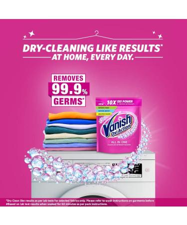 Vanish Oxi Action Stain Remover Powder 200g - Pack of 2 | Effective Stain Removal for All Fabrics | International Shipping Available - Buy Online on GoSupps.com