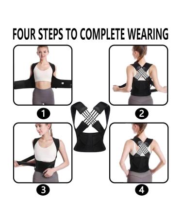 Back Brace Pads for Men and Women Breathable Back Brace Pads for Gently and Comfortably Wear Easy to Wear & Elasticity Adjustable for Home Office Leisure Study Driving Sports (XXXL) - Buy Online on GoSupps.com