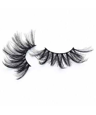 TEESTOU 25MM Mink Lashes Strip - Long, Thick, Wispy, Fluffy - 8 Pairs for Halloween - Buy Online on GoSupps.com