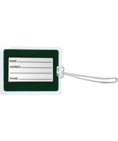 NCAA Michigan State Spartans Vinyl Luggage Tag 2pk - Green | Official Team Merchandise - Buy Online on GoSupps.com
