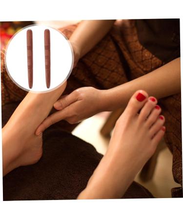 Minkissy 5-Sentence Wooden Massage Tools Set - Thai Foot & Facial Massager Manual Muscle Scraper Pen Roller for Relaxation & Therapy - Buy Online on GoSupps.com