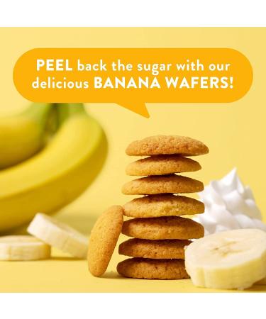 HighKey Sugar Free Banana Cream Wafer Cookies - Keto, Low Carb, Gluten Free Treats | 6.75oz - Buy Online on GoSupps.com