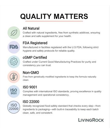 LivingRock Turmeric Curcumin 1300mg Triple Blend Formula with Ginger Black Pepper Quercetin Vitamin E & D3 Plant-Sourced Multi-Ingredient Complex 90 Vegan Capsules 30-Day Supply - Buy Online on GoSupps.com