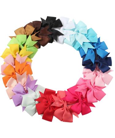 Justyit 20 pieces of hair clips girl ripband baby hair clips hair jewelry girl hair clips for babies children toddlers teenage gifts in couples