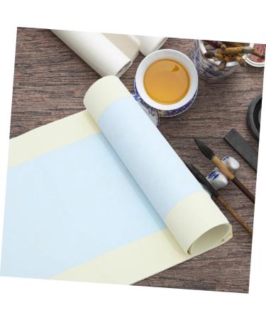 Lurrose 5pcs Batik Rice Paper Chinese Art Paper Calligraphy Supplies Half-baked Student Stationery - Buy Online on GoSupps.com