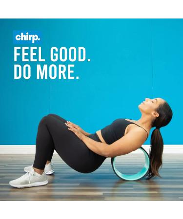 Chirp Wheel Foam Roller 3 Pack - Deep Tissue Muscle Massager & Back Stretcher - Buy Online on GoSupps.com