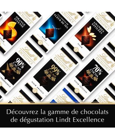 Lindt - EXCELLENCE Intense Orange Tablet - Dark Chocolate - 100g - Pack of 5 - Buy Online on GoSupps.com
