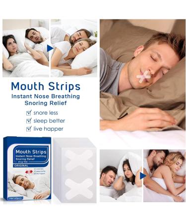 MBBEST 180 Pcs Mouth Tape for Nasal Breathing | Sleep Aid for Snoring Relief and Optimal Sleep | Improve Nasal Breathing for Comfortable Sleep - Buy Online on GoSupps.com