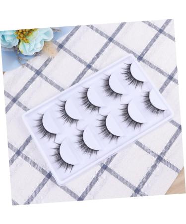 minkissy Metal Hairpin Stick 80 Pairs Lashes Natural Natural Eyelashes Natural Eyelashes Cross Eyelashes Dense 3d Banana Hair Claw Clips Pink - Buy Online on GoSupps.com