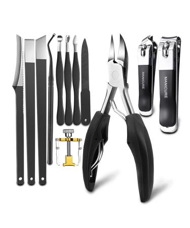 Toenail Clipper Ingrown Nail Pedicure Knife for Ingrown Nails Removal Kit Thick Nail Cutter Toenail Treatment Correction