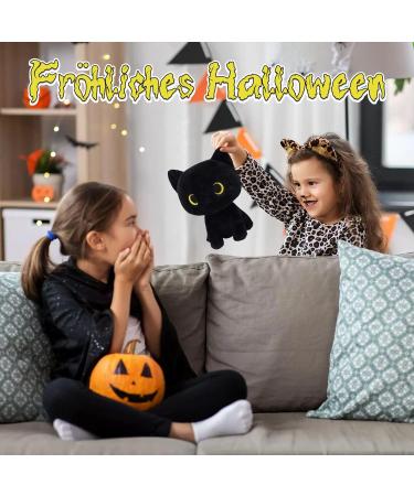 YamePuia Black Cat Plush Toy - Cute Kawaii Soft Doll for Kids | Perfect Birthday & Christmas Gift - Buy Online on GoSupps.com