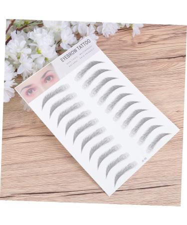 MAGICLULU 6 Pcs 3d Eyebrow Stickers Shaping Stickers Womens Eyebrow Stickers Hair Kit Miss Cosmetic Template ze003x3pcs Blackx3pcs - Buy Online on GoSupps.com