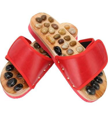 Fdit Acupressure Foot Massage Slippers - Pain Relief Tool for Arthritis & Stress Relief - Size 39-40 - Buy Online on GoSupps.com