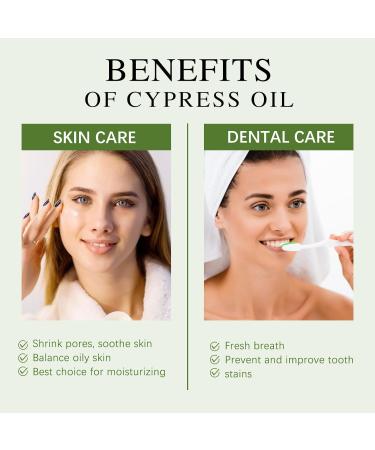 Aoruilia 10ml Cypress Essential Oil - 100% Pure Natural Cypress Oil Essential Oils for Diffuser for Home Aromatherapy Spa Massage Soaps & Candles Making Cypress 10 ml (Pack of 1) - Buy Online on GoSupps.com