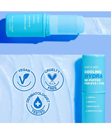 Buy Wet n Wild Cooling Hydra De-Puffer - Soothing Face Primer Stick with Vitamin E & Caffeine | Vegan Cruelty-Free All Skin Types - Buy Online on GoSupps.com