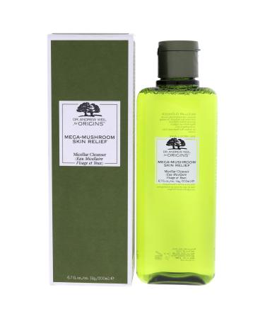 Origins Mega-Mushroom Skin Relief Micellar Cleanser Unisex Cleanser I0107528 6.7 Fl Oz (Pack of 1) - Buy Online on GoSupps.com