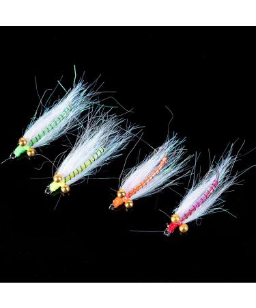 Goture Clouser Minnow Fly Fishing Range - Size 4#-14# - Perfect for Perch Trout & Panfish - International Shipping Available - Buy Online on GoSupps.com