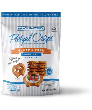  Snyder's of Hanover Snyder's Snack Factory Gluten Free Pretzel Chips Original Style 141g (Pack of 4) - Buy Online on GoSupps.com