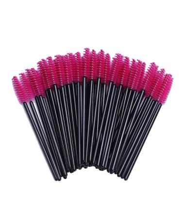 Haobase 100 Pack Disposable Eyelash Mascara Brushes Wands Applicator Makeup Brush Kits