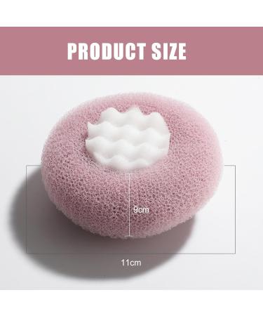 Oneleaf Bathing Bliss Massage Bath Ball - Exfoliating & Scrubbing for Skin Pampering - Purple & Blue - International Shipping Available - Buy Online on GoSupps.com