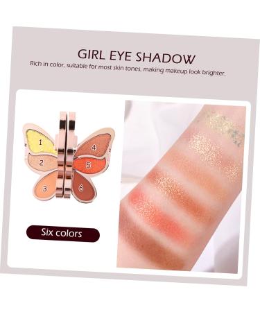 SKISUNO Yellow Eyeshadow 1pc Cosmetics Eyeshadow Eye Useful Blusher Beauty Makeup Plate Shadow Accessory Sequin Makeup Blush 1 count (Pack of 1) As Shown 3 - Buy Online on GoSupps.com