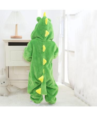 Doladola Unisex Kid's Costume - Crocodile Flannel Animal Hooded Rompers Jumpsuit (3.5-4.5 Years) - Buy Online on GoSupps.com