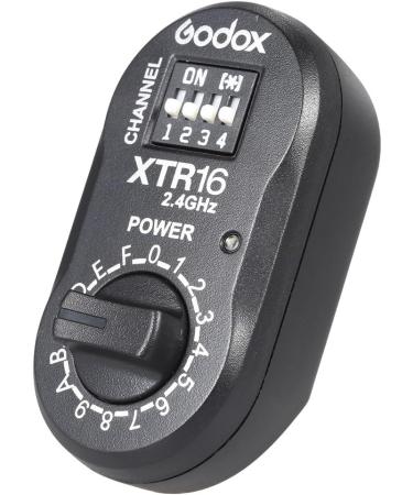 Godox XTR-16 2.4G Wireless Flash Receiver for X1C X1N XT-16 Transmitter - Compatible with Wistro AD360/DE/QT/DP/QS/GS/GT Series - Buy Online on GoSupps.com