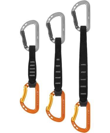 Petzl Spirit Express - Lightweight Multi-Purpose Climbing Gear | 25cm | Unisex Adult | Orange/Black/Grey - International Shipping Available - Buy Online on GoSupps.com