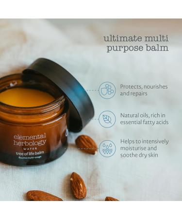 Elemental Herbology Tree Of Life Multi-Purpose Balm - 1.7 Fl Oz - Moisturizing Balm for Dry/Sensitive Skin with Vitamin E Buriti Oil Sweet Almond & Argan Oil - Cruelty Free - Buy Online on GoSupps.com