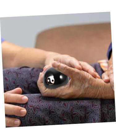 Beavorty 8 STK Metal Massage Balls | Hand Exercise Tool for Relaxation & Fitness | Magnetic Cloisonn Gymnastics Balls - Buy Online on GoSupps.com