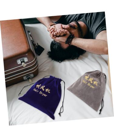 Baluue 8 Pcs Storage Bag Hair Dryer Travel Bag Hair Tools Bag Multifunctional Bag Dust Bag Flocking Cloth - Buy Online on GoSupps.com