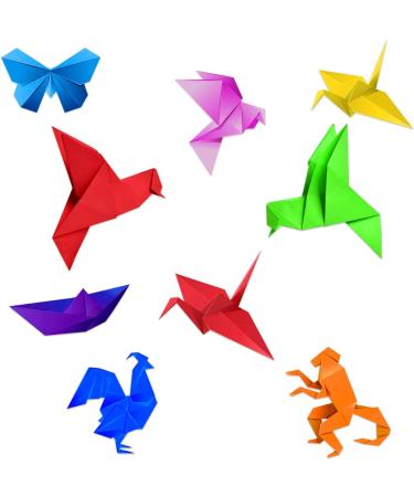 Deskomo Origami Paper for Kids - Double Sided - 180 Sheets - 20 Vibrant Colors - 6x6 Inches - Arts and Crafts - Buy Online on GoSupps.com