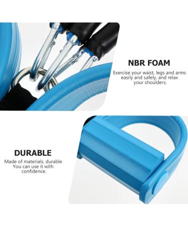 Toddmomy Pedal Tensioner - Multifunction 3-Tube Elastic Yoga Pedal Puller & Resistance Band for Stretching & Slimming Fitness - International Shipping Available - Buy Online on GoSupps.com