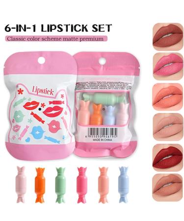  G n rique Makeup Lipstick Pills - High Pigment Lipstick Kit Velvet Smooth Lip Colors | Compact Lipstick Pills Lip Gloss Stain Kit B - Buy Online on GoSupps.com