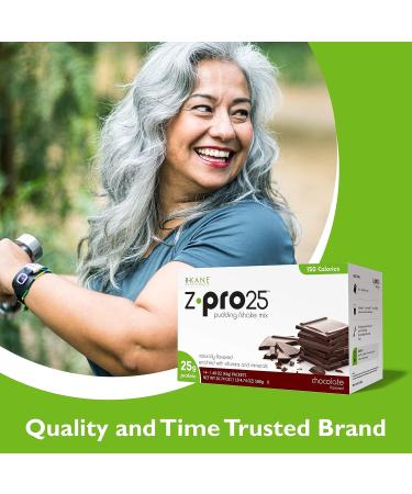R-Kane Z-Pro25 Chocolate Shake Mix - 25g Protein, Low Calorie Meal Replacement for Weight Loss - Kosher, 14 Packets - Buy Online on GoSupps.com
