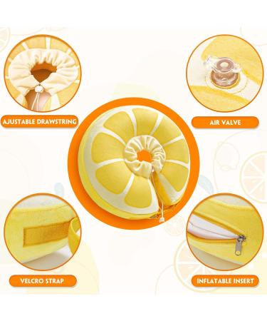 Suplutux Inflatable Hinge Dog & Cat Collar - Comfortable Adjustable Leak Protection for Recovery - XL Yellow - Buy Online on GoSupps.com