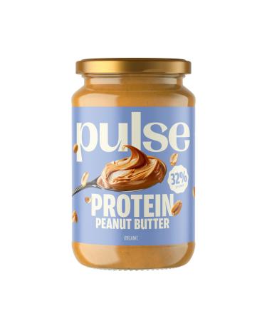 Pulse Protein - Beurre de cacahu te prot in biologique - Id al Pour un Petit-D jeuner ou un en-cas Prot in - Sans sucre sans gluten et p te tartiner saine - 500g