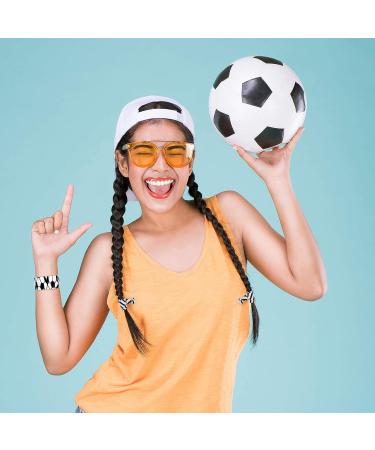 Soccer Hair Accessories Set - 24 Piece Elastic Hair Ties & Scrunchies for Women and Girls - Buy Online on GoSupps.com