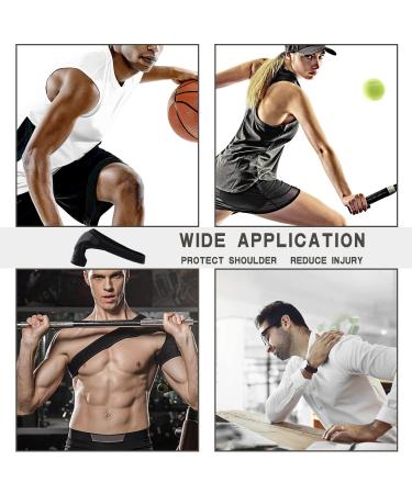 Thx4Copper Adjustable Shoulder Bandage - Dual Support for Shoulder Pain Relief (Unisex L/XL) - Fits Left/Right - Buy Online on GoSupps.com