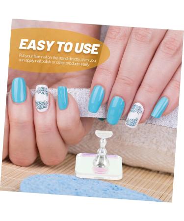 minkissy 1 Set Nail Supplies Nail Stands Nail Stand for Press on Nail Stuff for Acrylic Nails Fake Nail Holder Nail Practice Stand Nail Art Kits Nails Supply Japanese-style Magnet Material - Buy Online on GoSupps.com