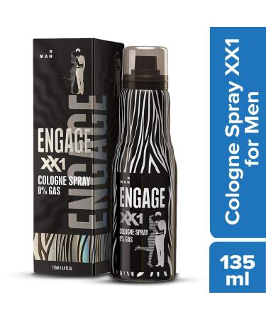 Engage XX1 Cologne No Gas Perfume for Men Citrus and Spicy Skin Friendly 135ml - Buy Online on GoSupps.com