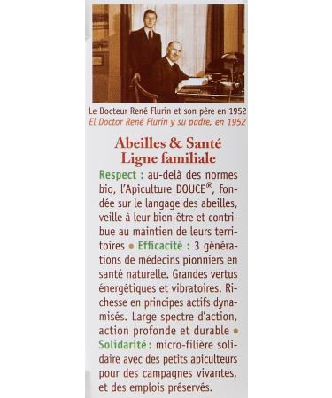 Ballot-Flurin - 4 Forces de la Ruche Bio Energized Preparation - Vitality Tonus Immunity - Honey Pollen Propolis & Royal French Jelly - Certified organic - Box of 10 ampoules - Buy Online on GoSupps.com