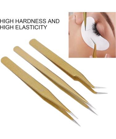 Graft Eyelashes Tweezers Ergonomic Manicure Tweezers Strong Biting Strength Exquisite Acid Proofing Antimagnetic for Manicure for Graft Eyelashes for DIY - Buy Online on GoSupps.com