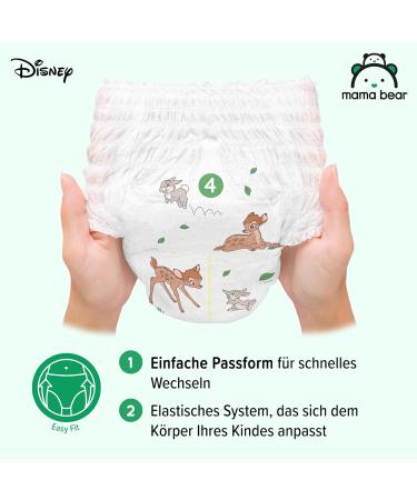 Amazon Mama Bear Disney Diaper Pants - Size 4 (9-15 kg) - 80 Count - International Shipping Available - Buy Online on GoSupps.com