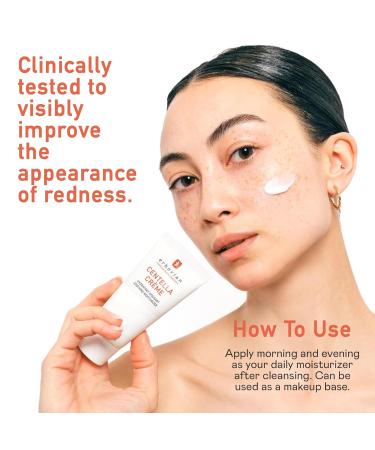 Erborian Face Moisturizer Cream Centella Cream - Ultra Light-Weight Facial Moisturizing Cream with Shea Butter Hyaluronic Acid Glycerin & Beta Glucan - Soothes & Hydrates Skin - All Skin Types 50ml - Buy Online on GoSupps.com